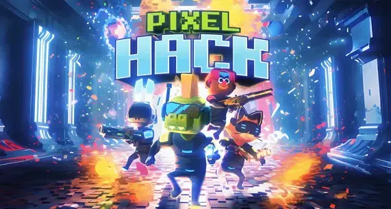 Pixel Hack VR játék a VRTigo kispesti VR teremben